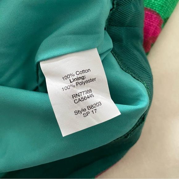 J. Crew Factory Green Floral Pencil Skirt | 6 - Picture 7 of 8